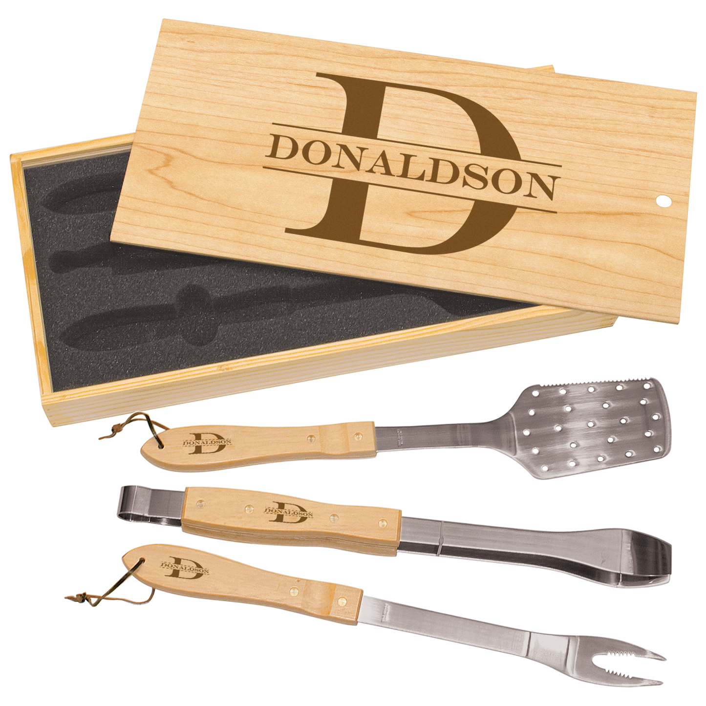 PERSONALIZED GRILL SET