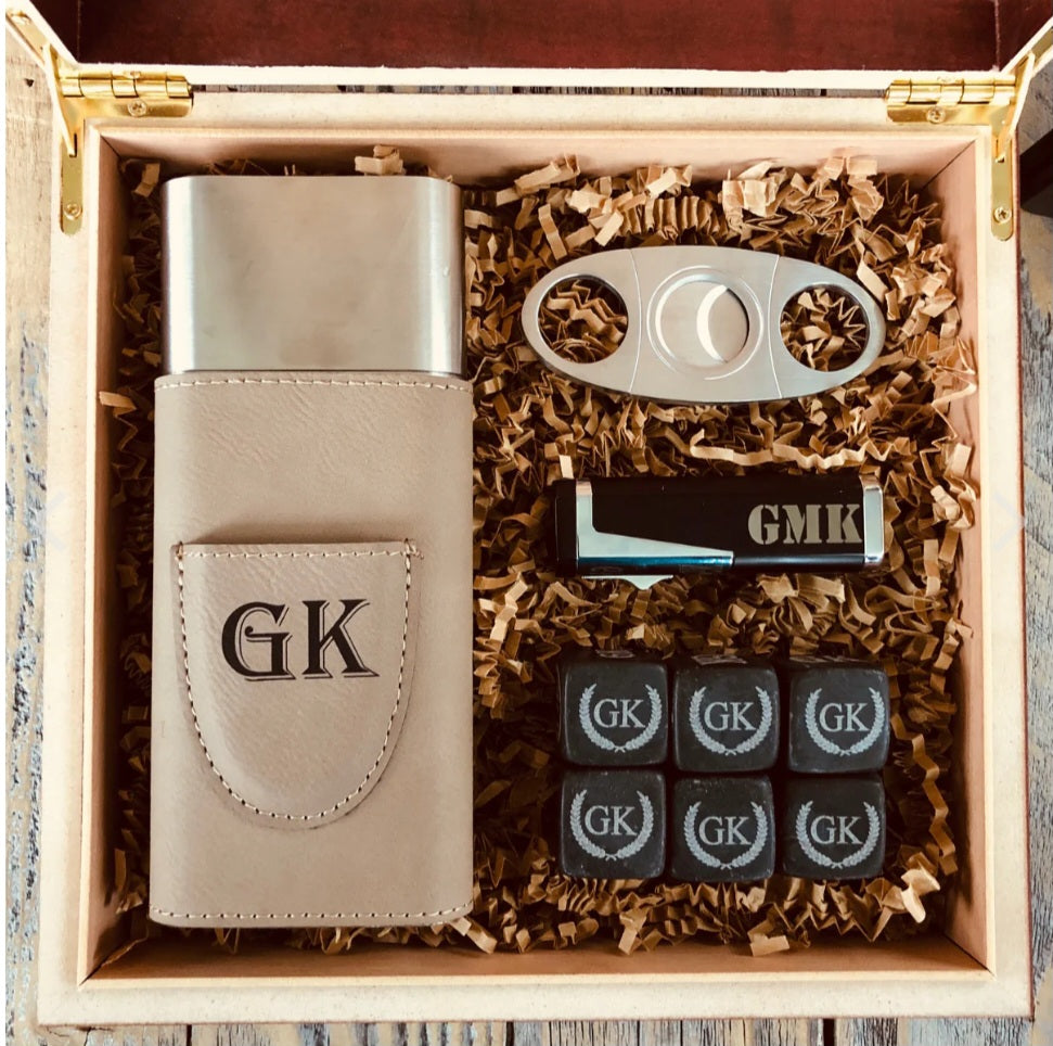 CIGAR / FLASK GIF SET